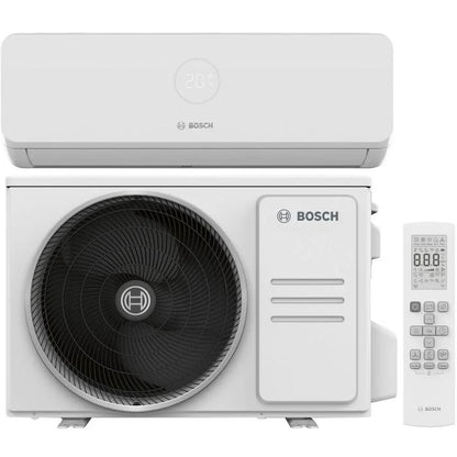 Bosch Climate 5100i ilmalämpöpumppu asennettuna