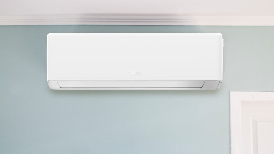 Bosch Climate 7100i ilmalämpöpumppu asennettuna