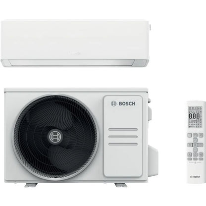 Bosch Climate 7100i ilmalämpöpumppu asennettuna