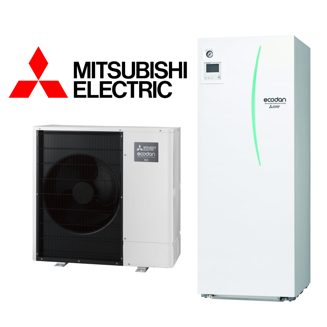 Mitsubishi Electric ilma-vesilämpöpumppu asennettuna