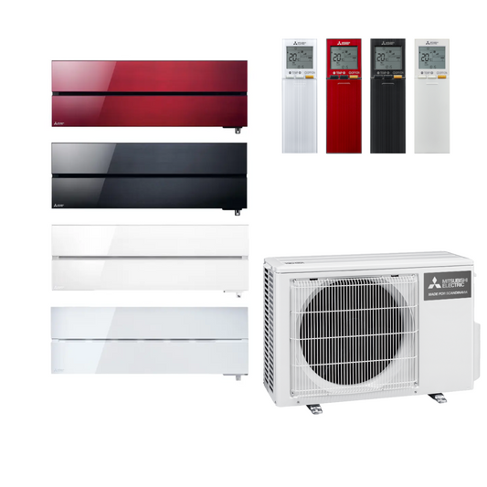 Mitsubishi Electric LN ilmalämpöpumppu asennettuna