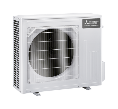Mitsubishi Electric RW ilmalämpöpumppu asennettuna