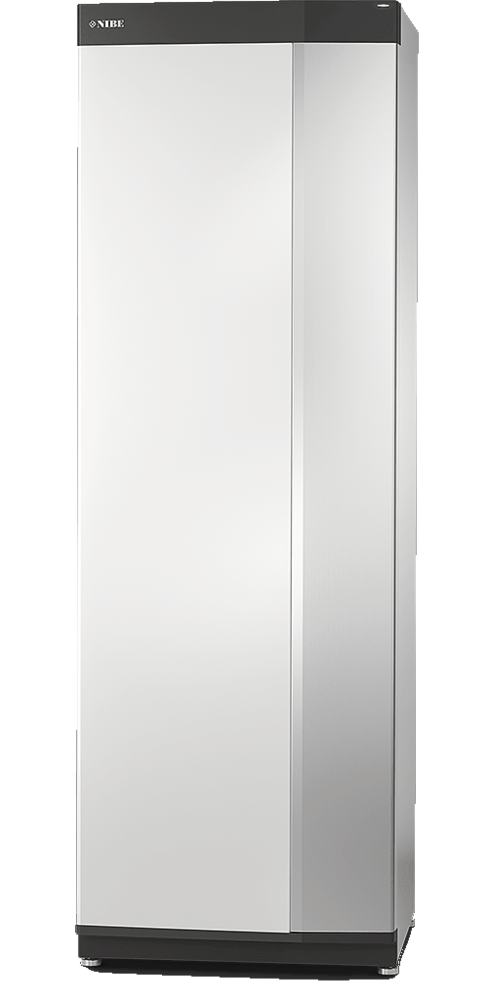 NIBE S1255 maalämpöpumppu asennettuna